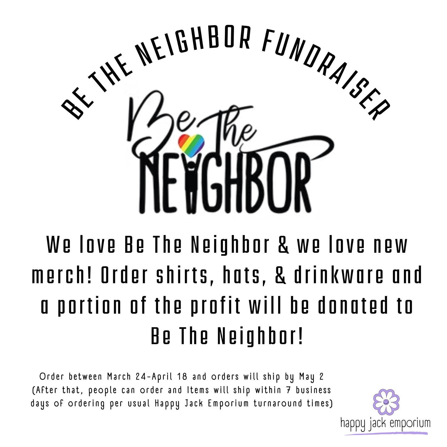 Be The Neighbor - BTN Logo -Trucker Hat