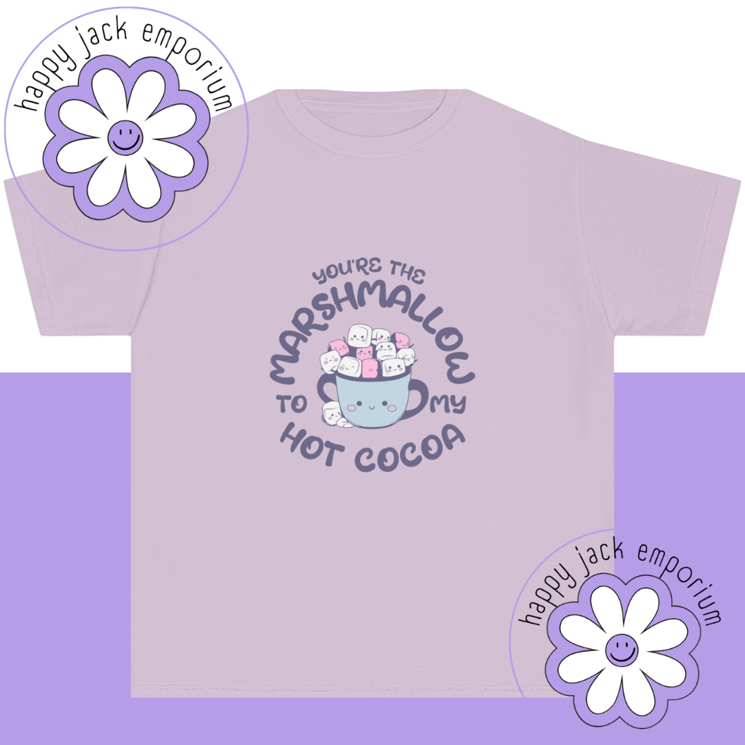 You're the marshmallow to my hot cocoa- t-shirt (Comfort Colors)