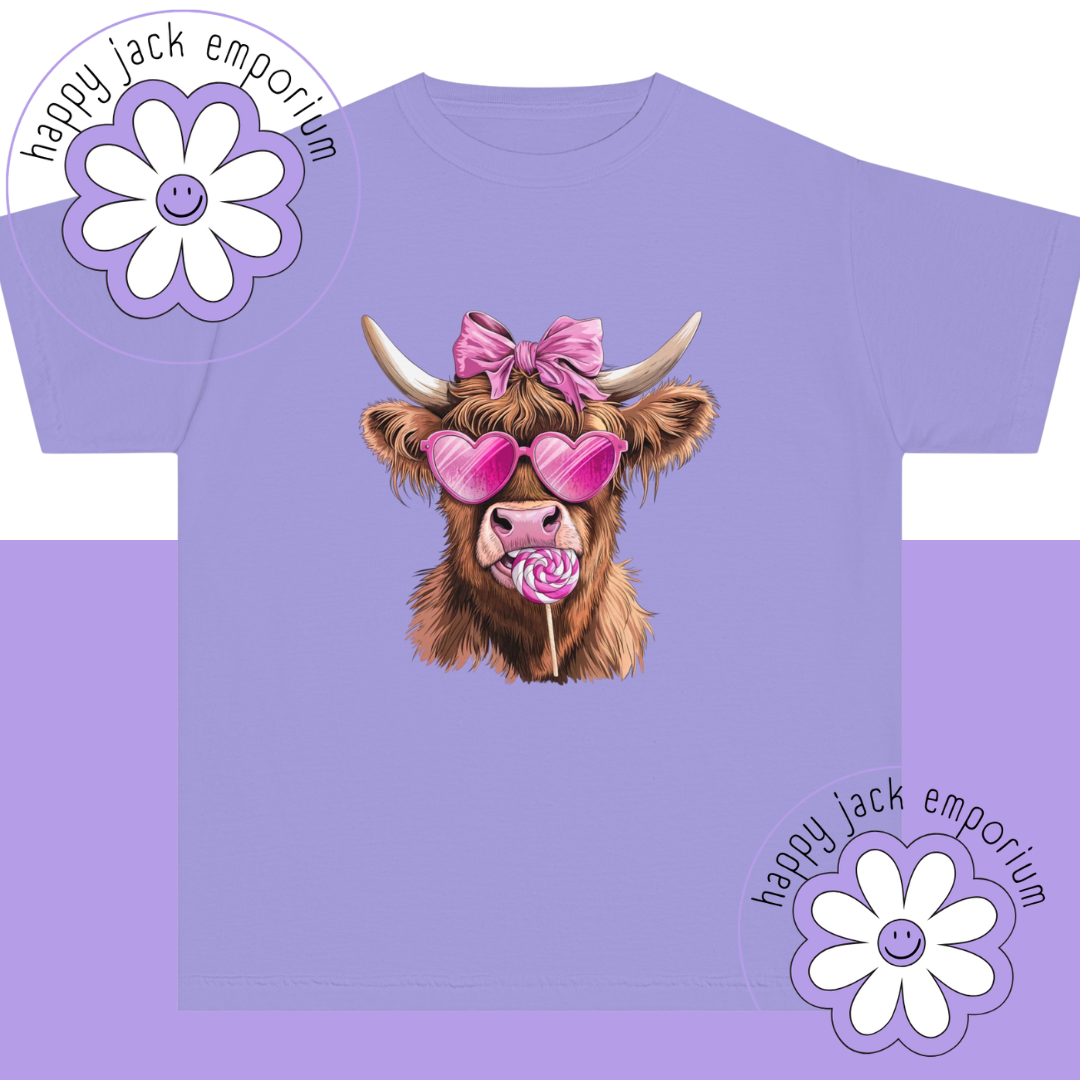 Valentine Cow- t-shirt (Comfort Colors)