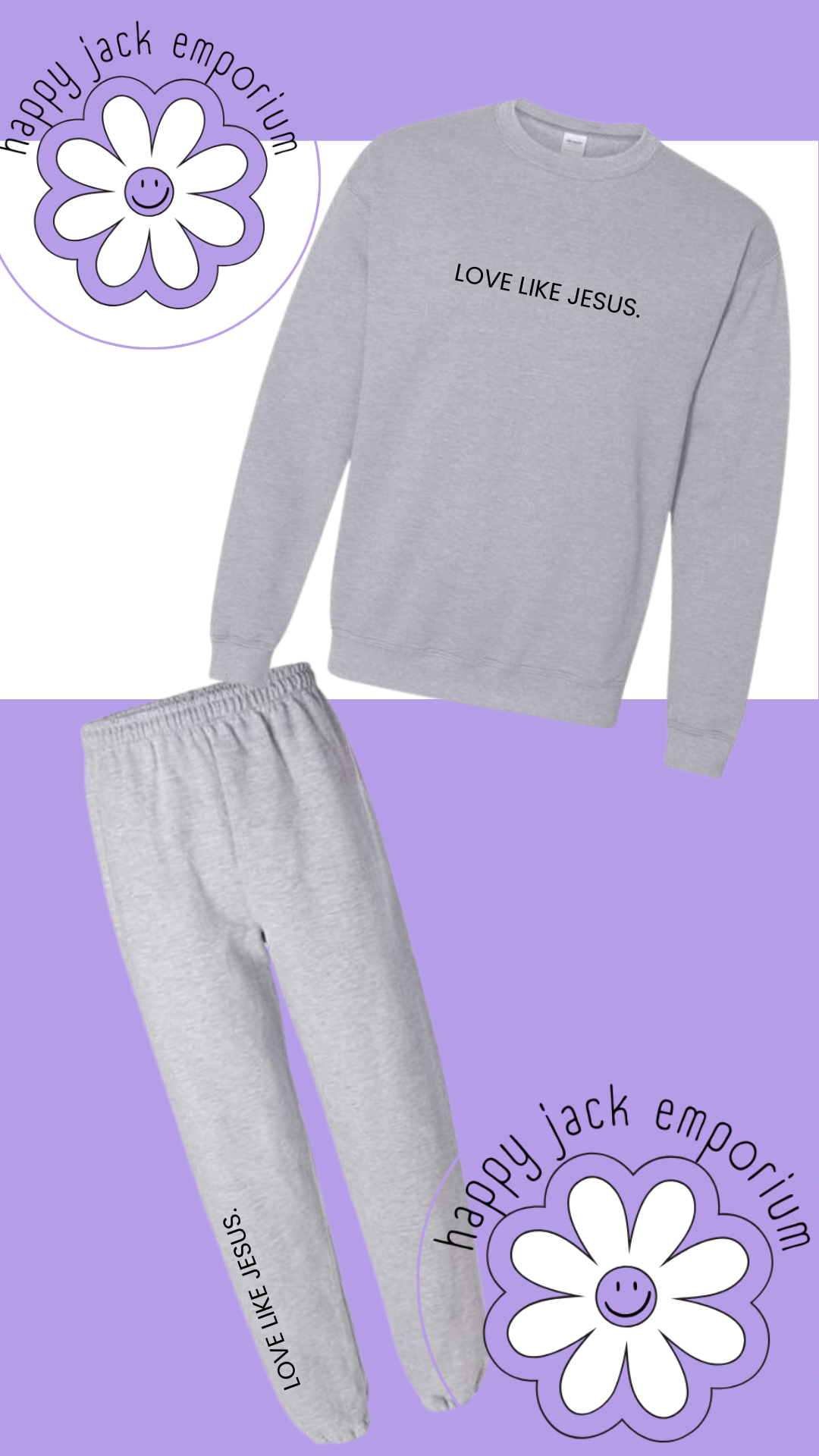 TWO PIECE SET - love like Jesus