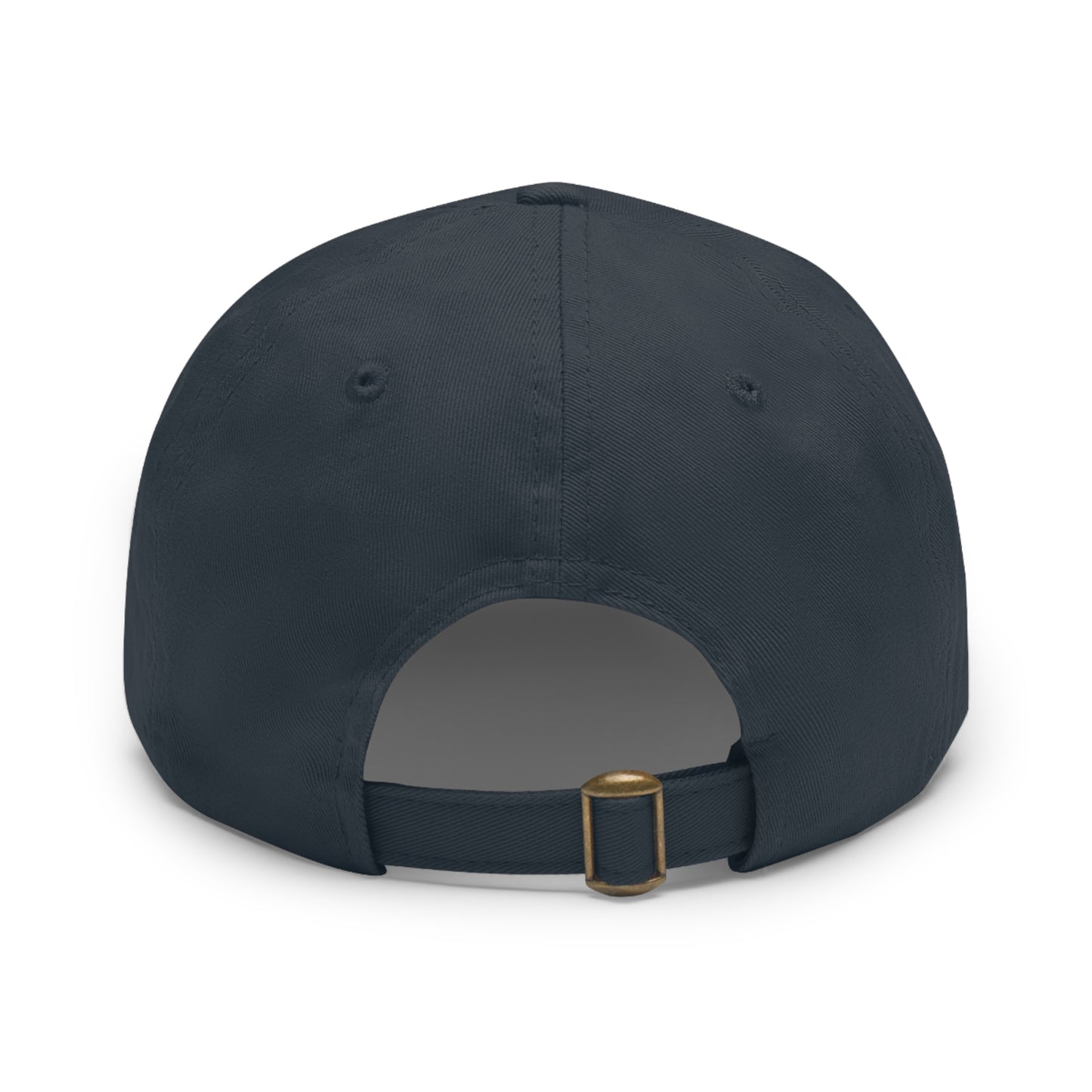 Empowering Financial Coaching -Dad Hat with Leather Patch (Round)