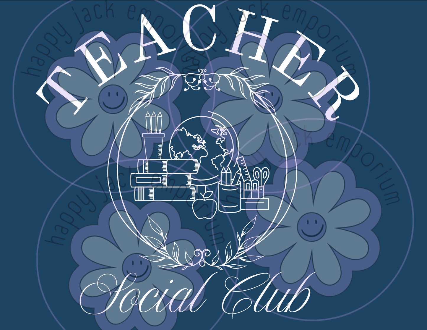 Teacher Social Club (Comfort Colors)