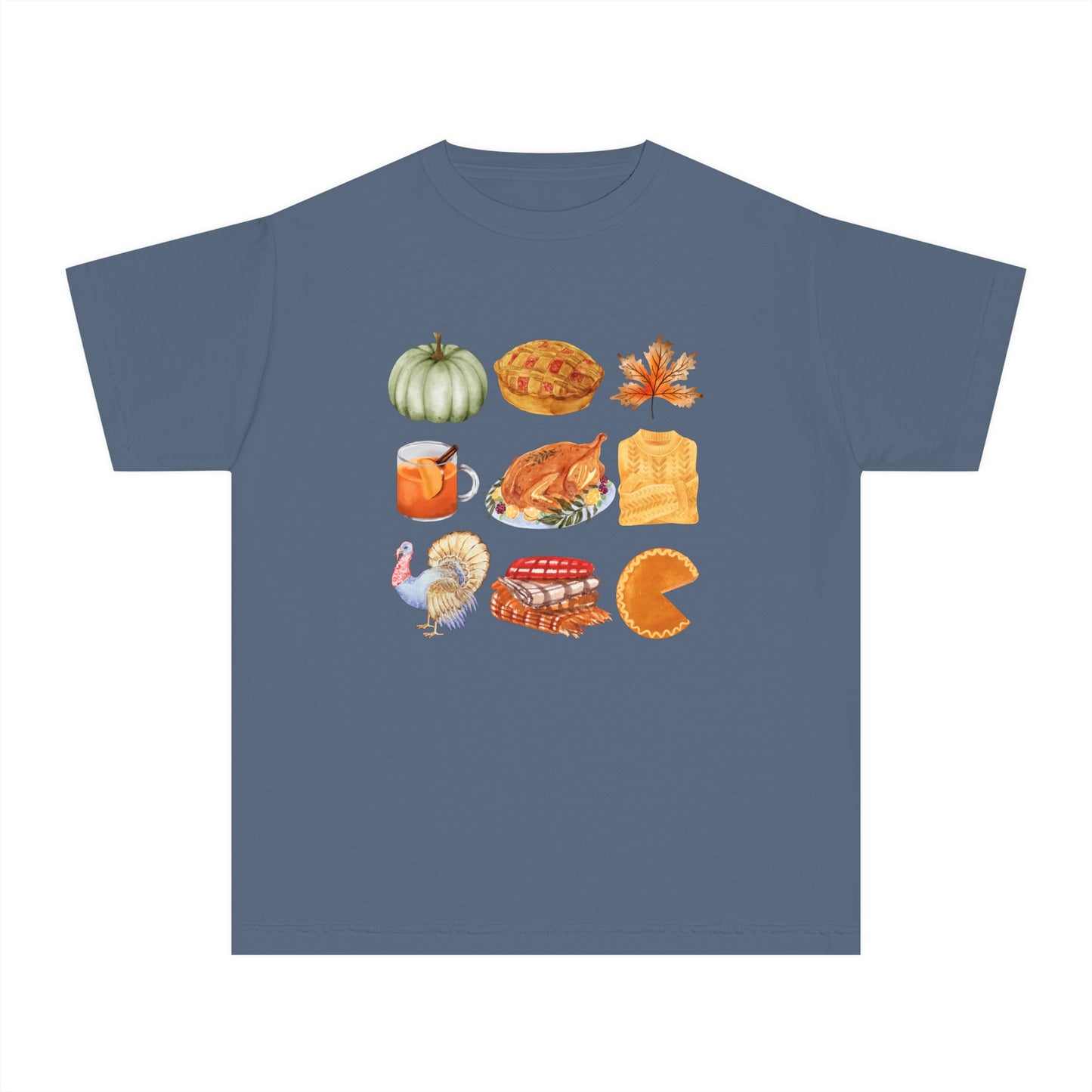 THANKSGIVING 3x3 collage Comfort Colors t-shirt