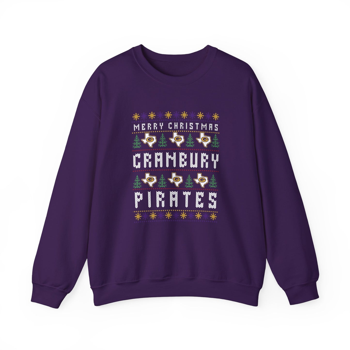 Granbury Pirates "Tacky Sweater" style sweatshirt or long-sleeved t-shirt