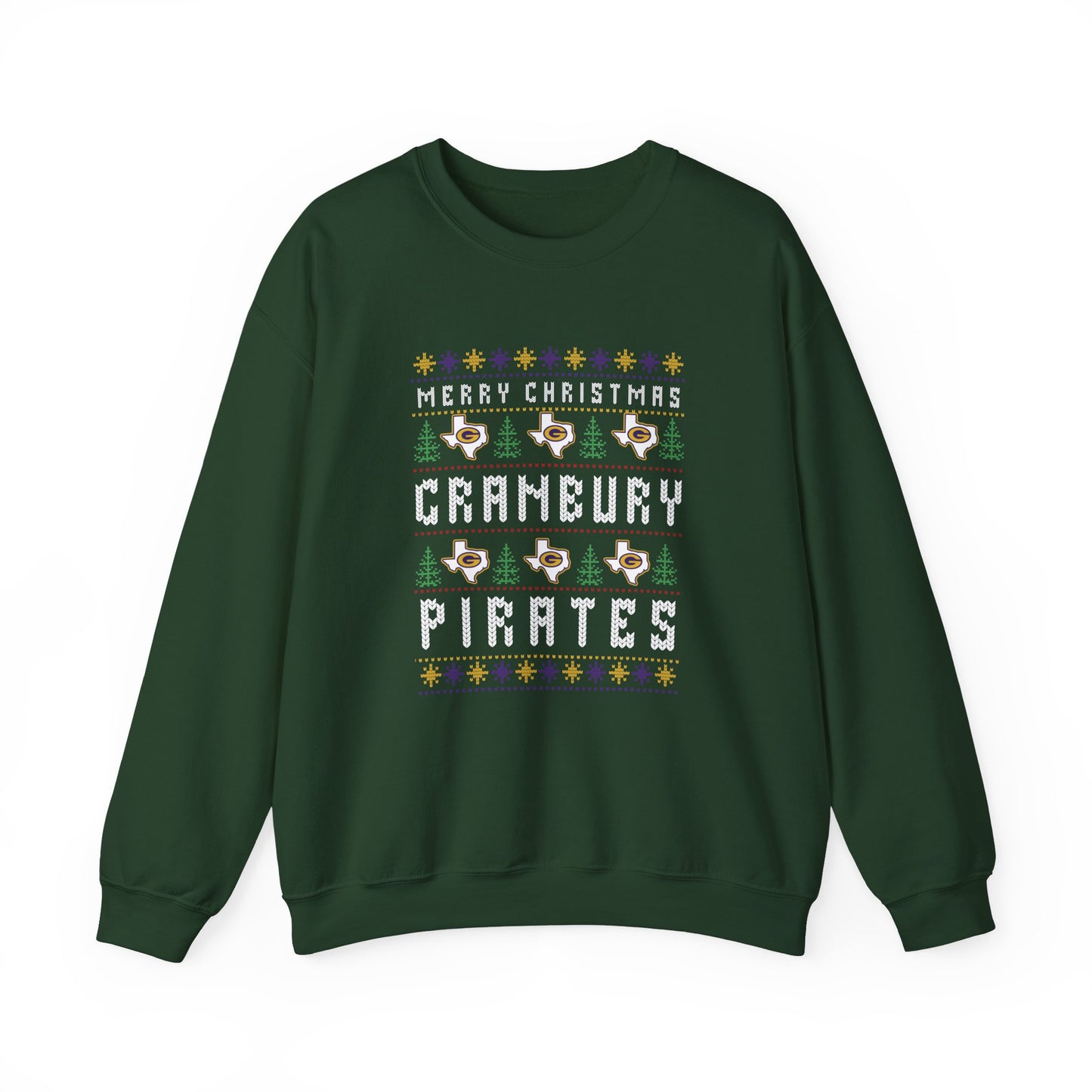 Granbury Pirates "Tacky Sweater" style sweatshirt or long-sleeved t-shirt