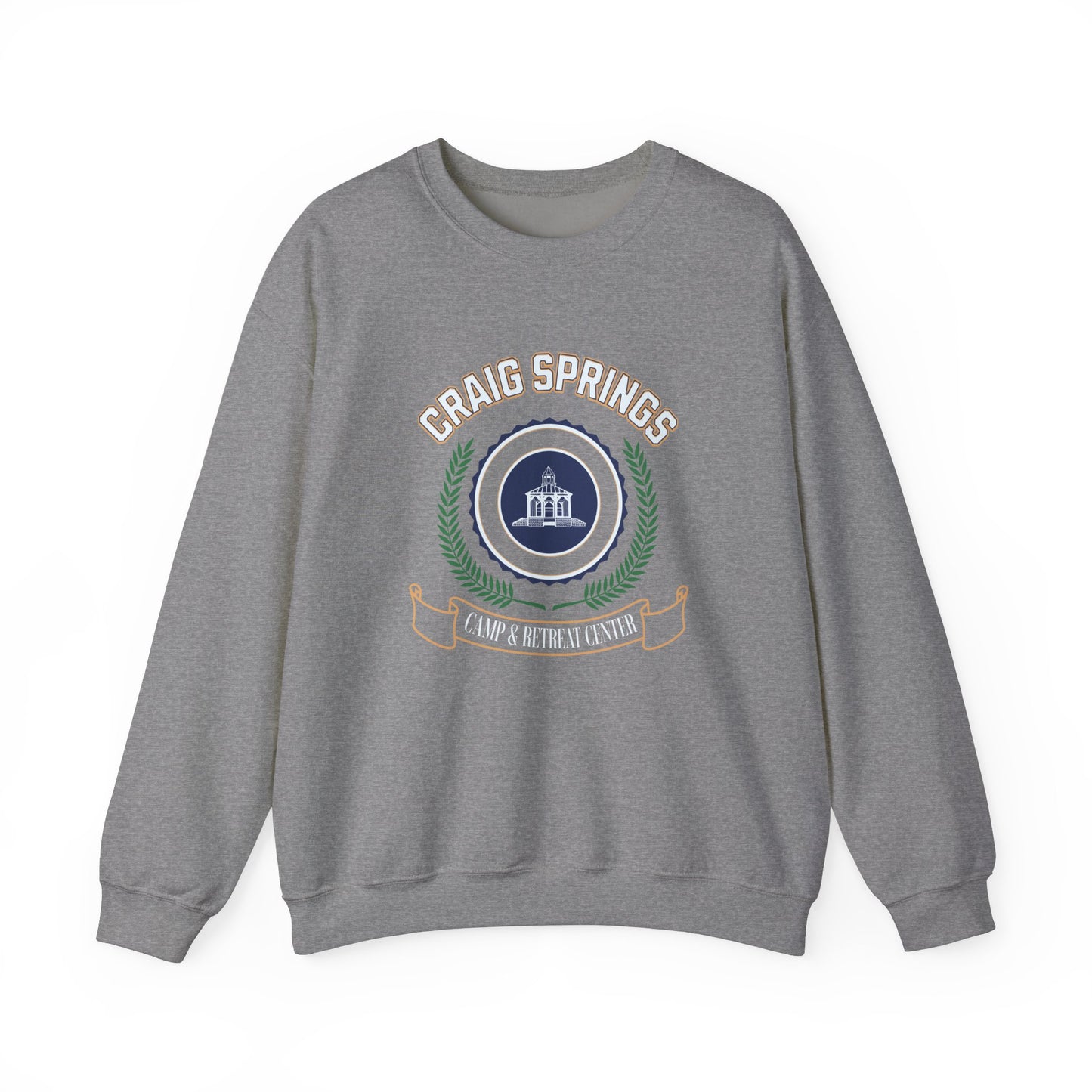Craig Springs - Collegiate Style -CREWNECK SWEATSHIRT