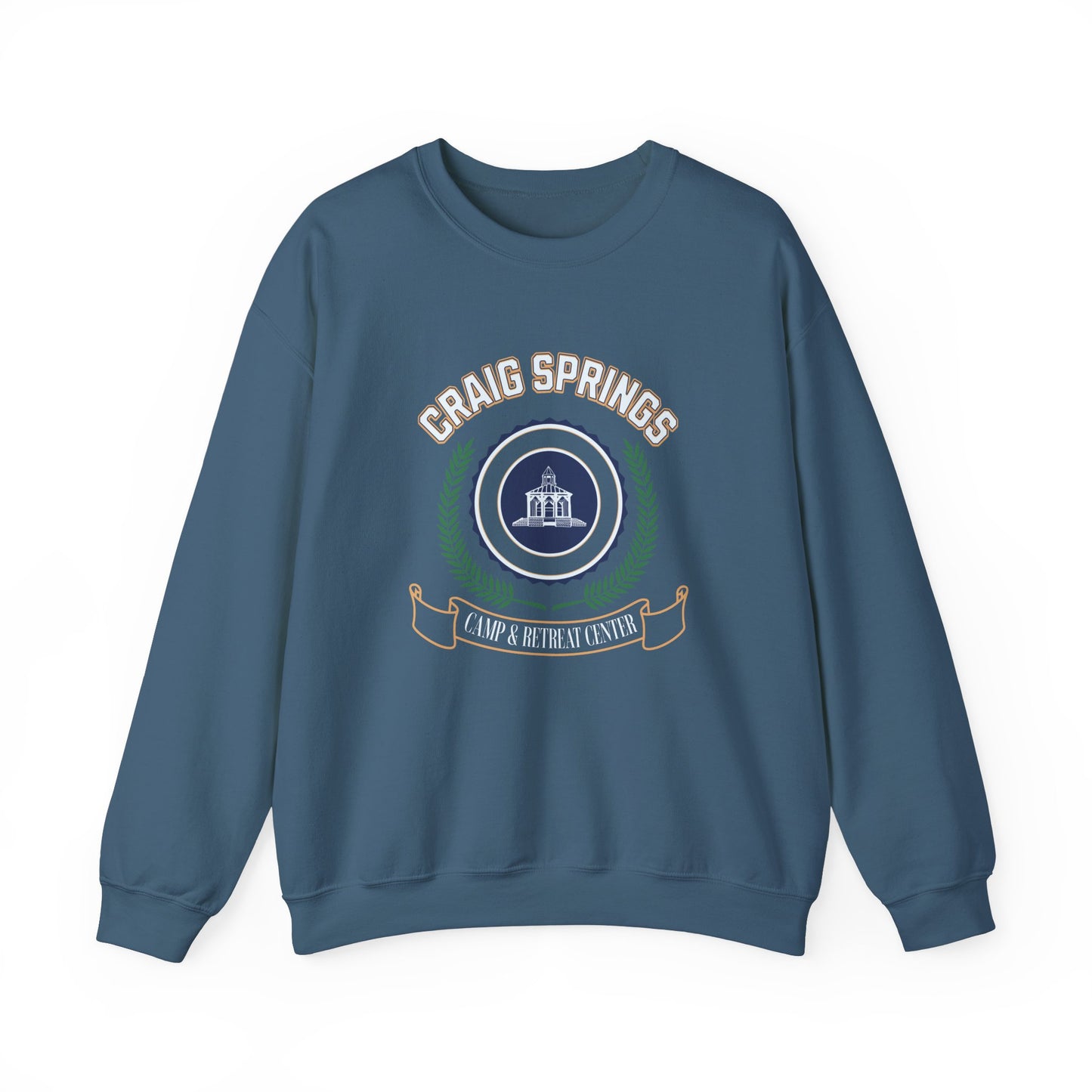 Craig Springs - Collegiate Style -CREWNECK SWEATSHIRT