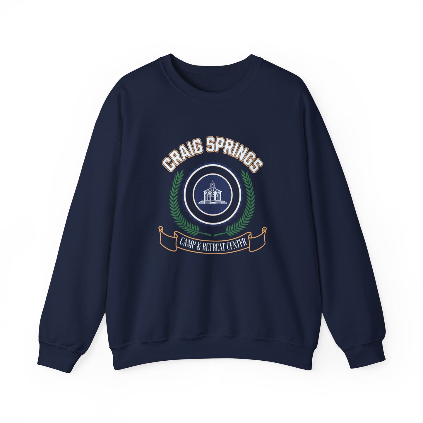 Craig Springs - Collegiate Style -CREWNECK SWEATSHIRT