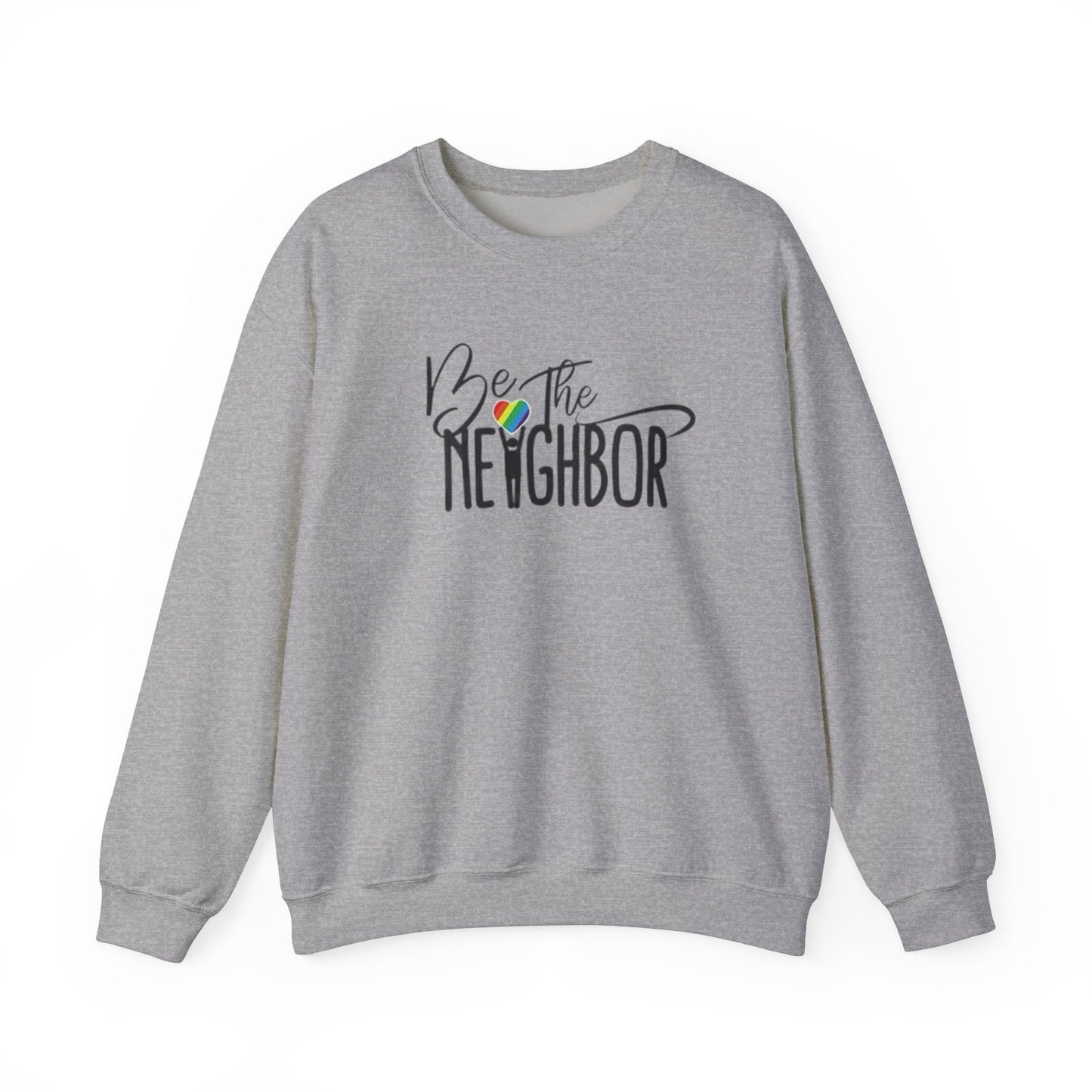 Be The Neighbor Logo -Crewneck Sweatshirt