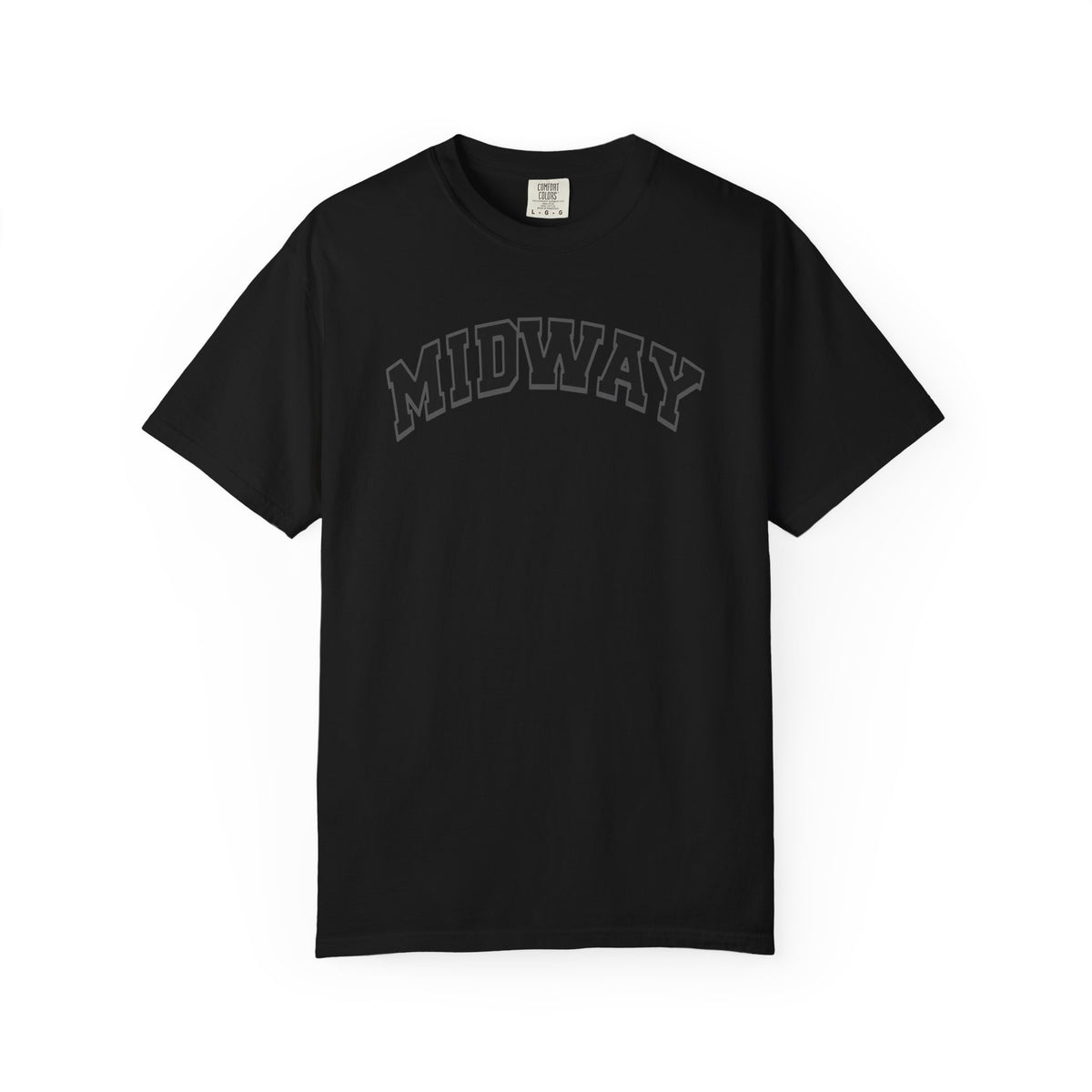 MIDWAY BLACKOUT - black tshirt (ADULT/YOUTH)