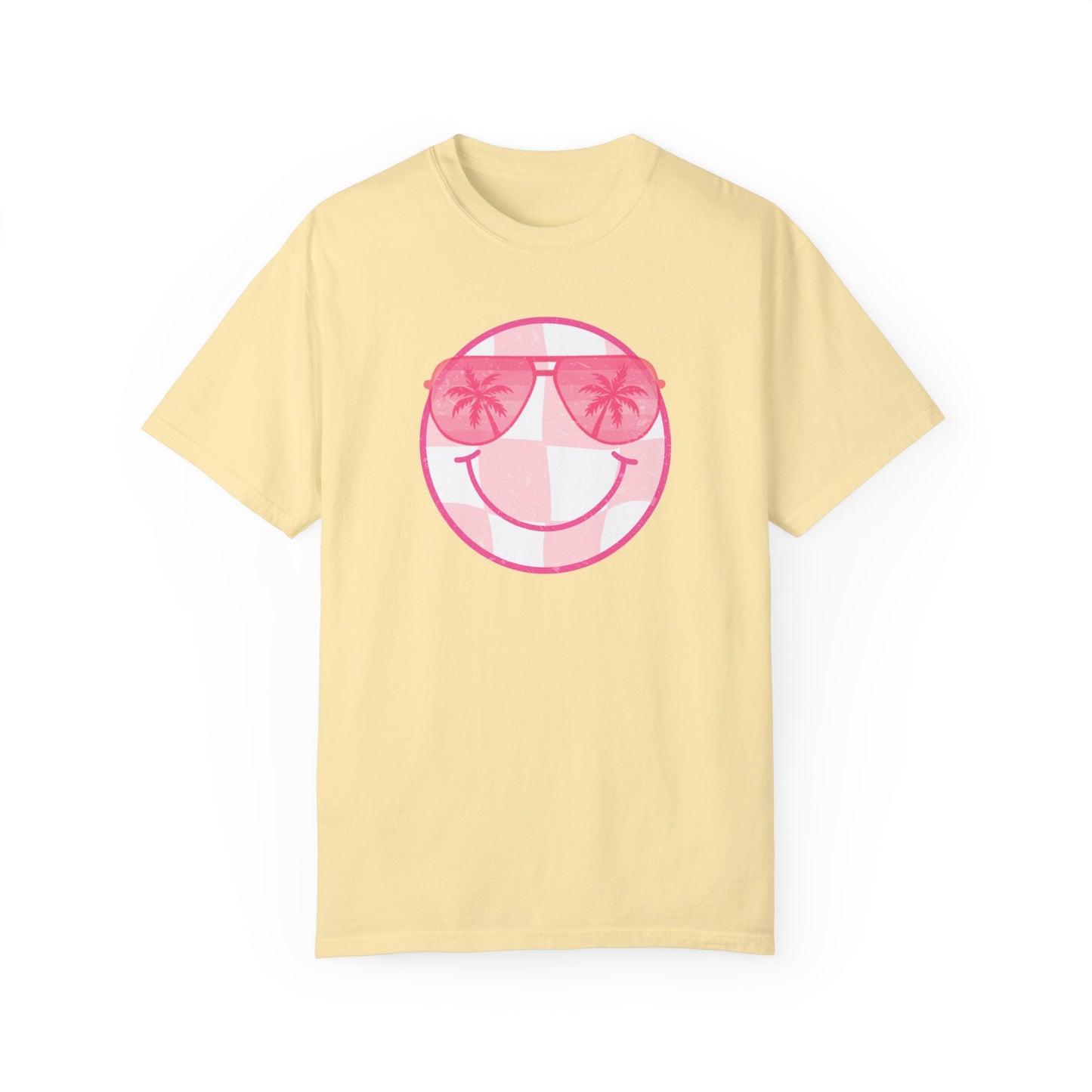 Summer Sunglasses Smiley Face T-Shirt (COMFORT COLORS)