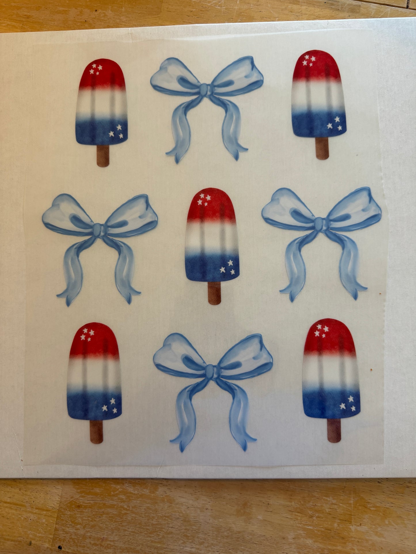 Summer - Popsicle & Coquette Bow - T-shirt