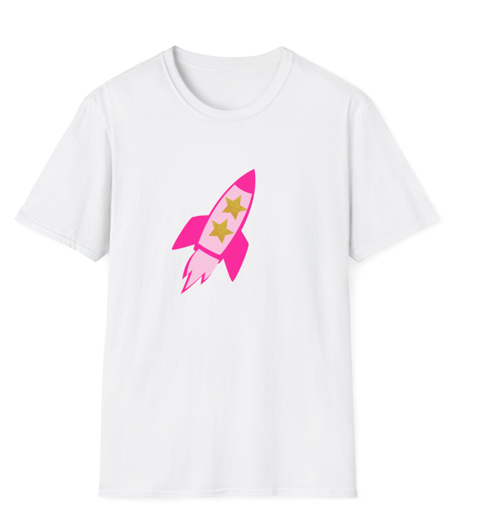 Preppy Rocket (front only) Soft-Style Shirt - Youth/Child