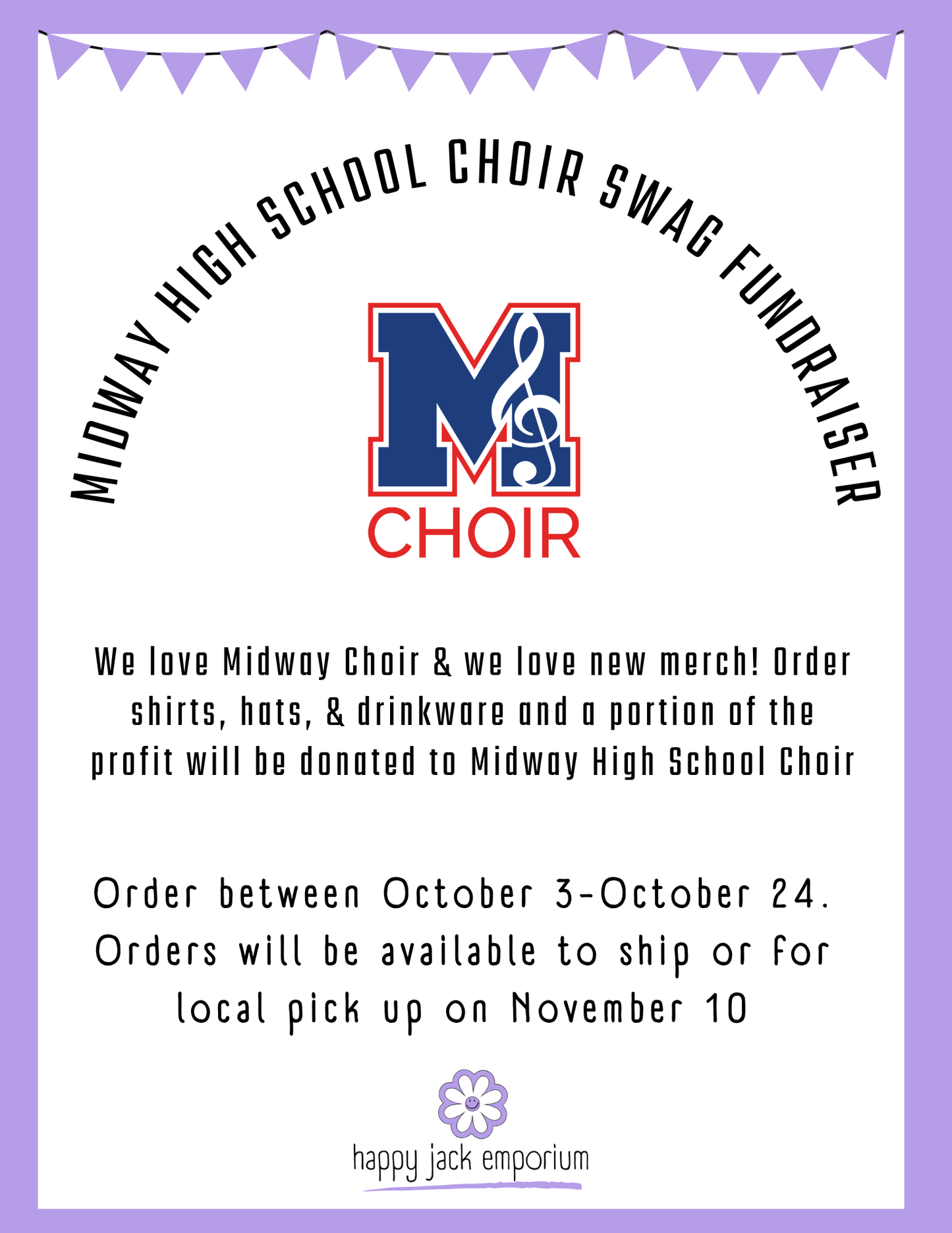 MHS CHOIR: MIDWAY CHOIR Crewneck Sweatshirt
