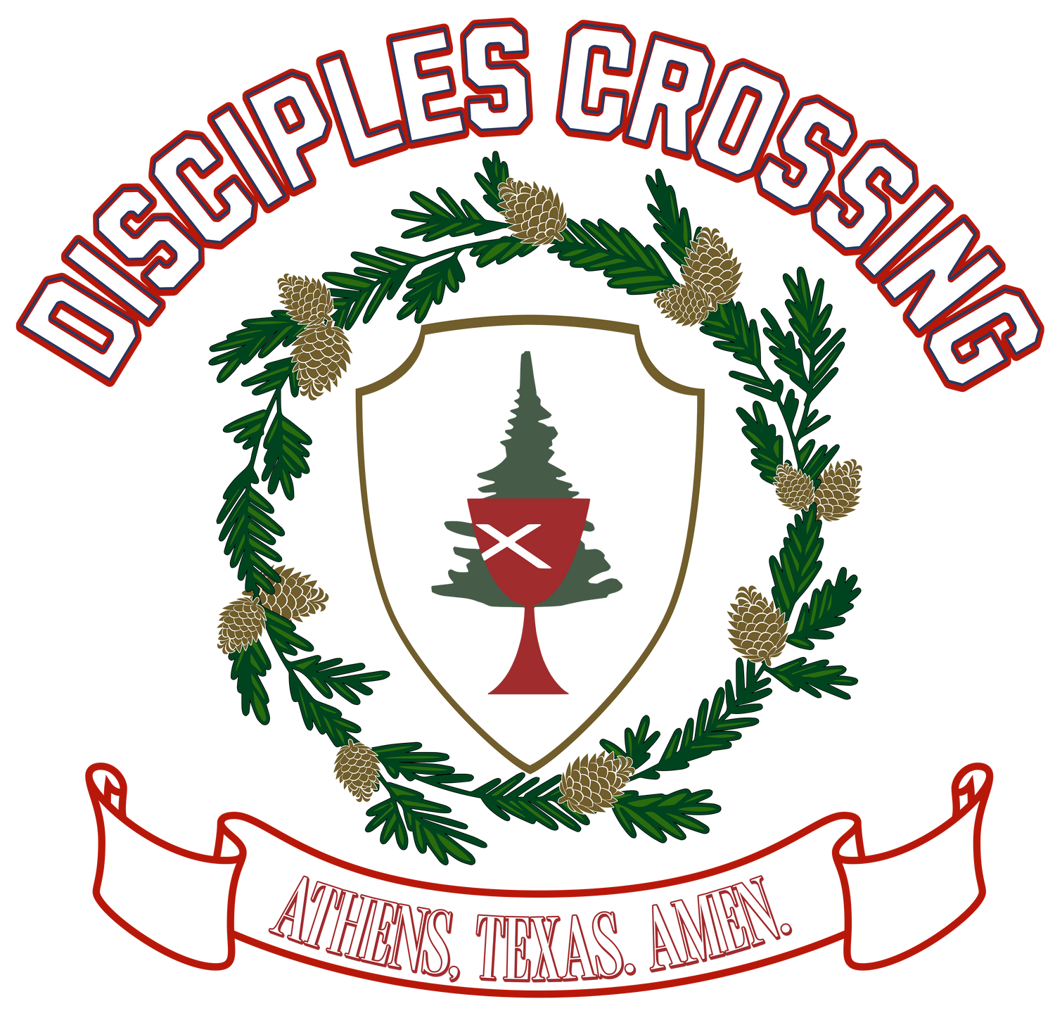 Disciples Crossing Christmas 2024