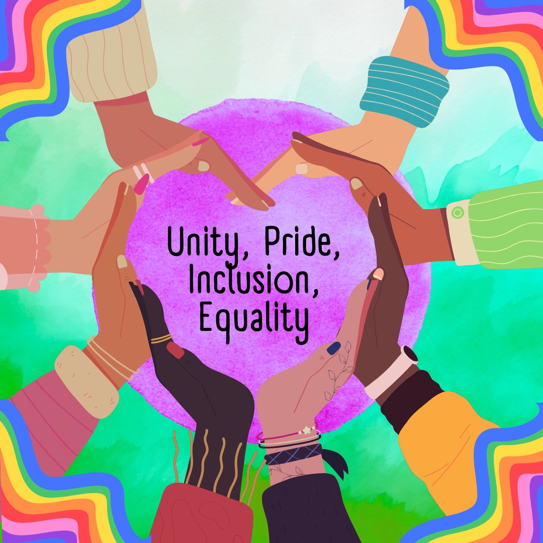 Pride, Unity, Equality, Inclusion