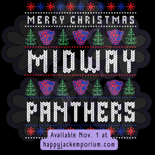 MIDWAY "Tacky Sweater" style sweatshirt or long-sleeved tshirt