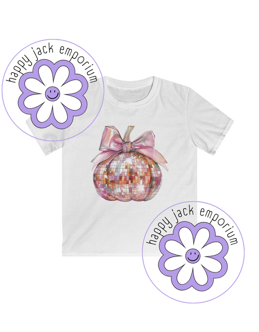 Preppy Pumpkin with Coquette Bow