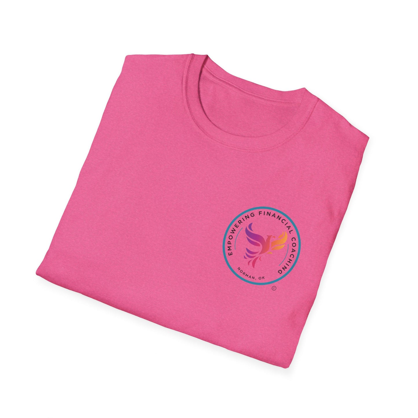 Empowering Financial Coaching Logo - Softstyle T-Shirt