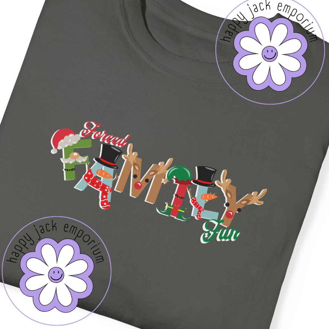 Forced Family Fun Comfort Colors T-shirt