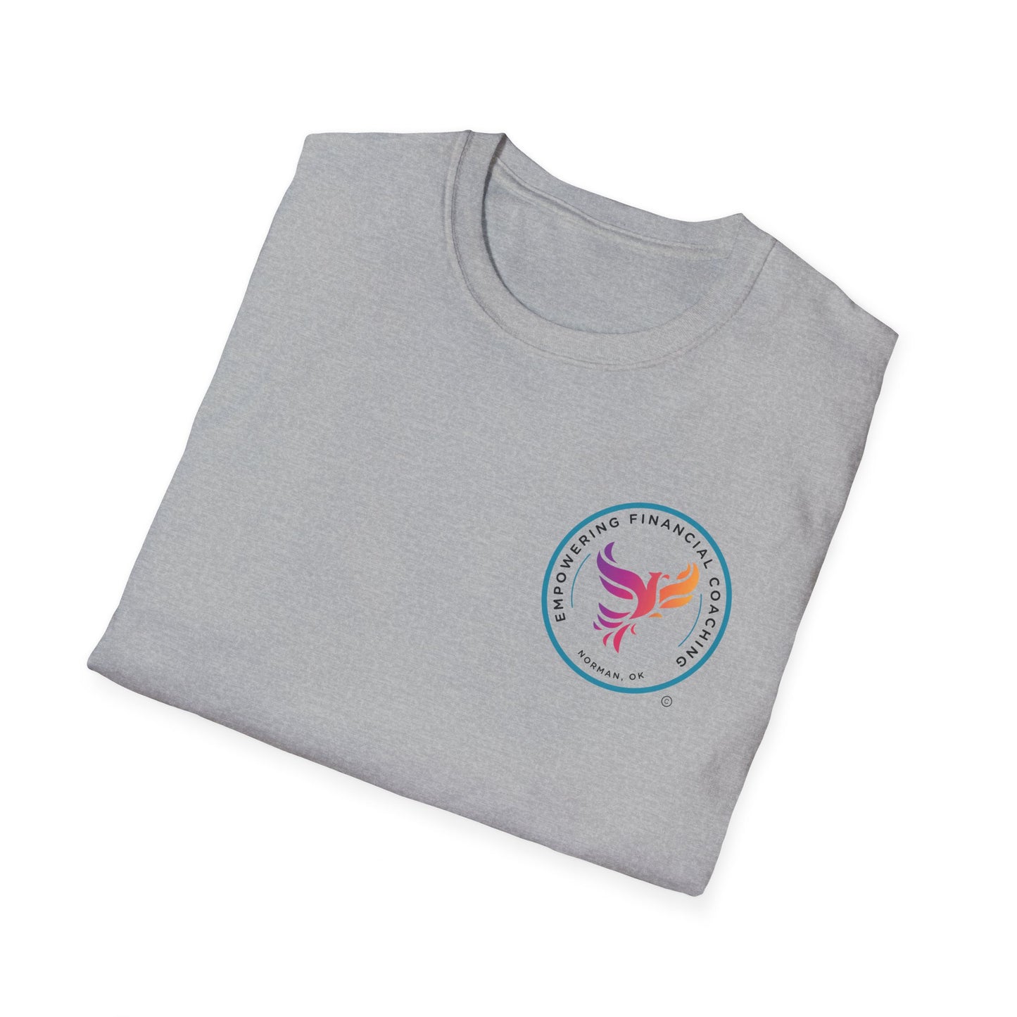 Empowering Financial Coaching Logo - Softstyle T-Shirt