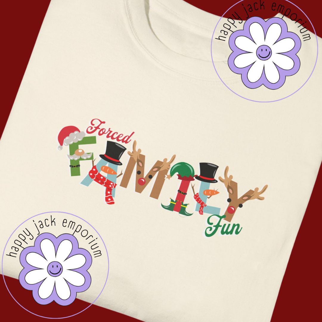 Forced Family Fun Comfort Colors T-shirt