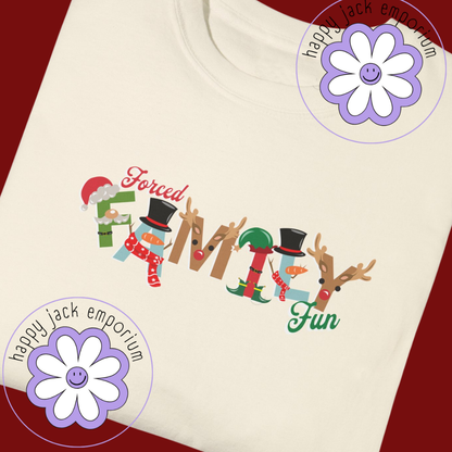 Forced Family Fun Comfort Colors T-shirt
