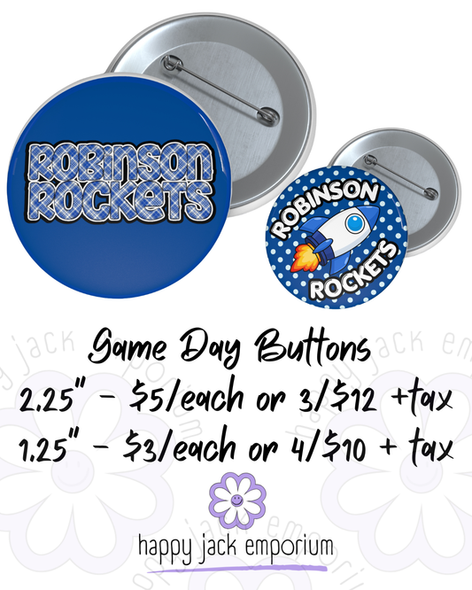 Robinson-2.25"(SMALL)-Gameday/Spirit Buttons