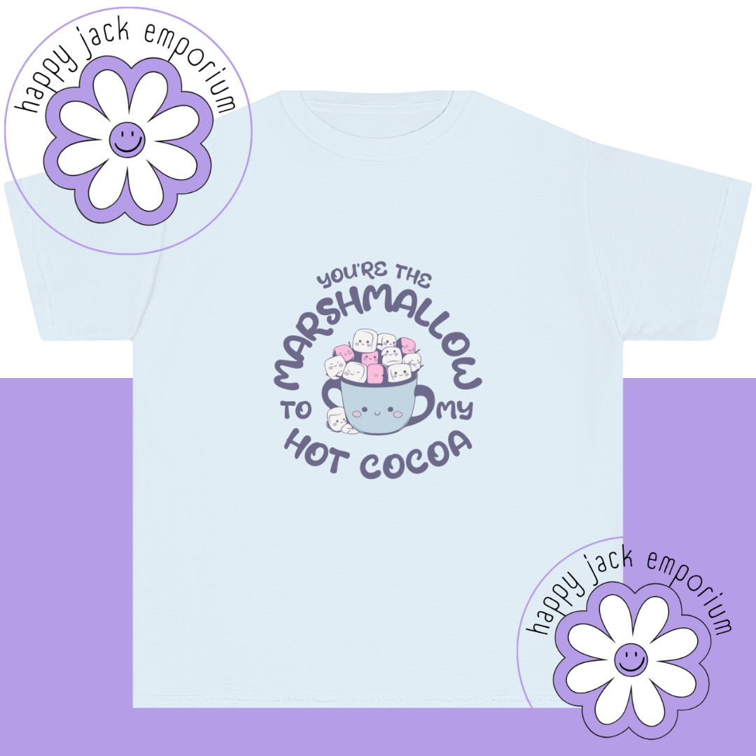 You're the marshmallow to my hot cocoa- t-shirt (Comfort Colors)