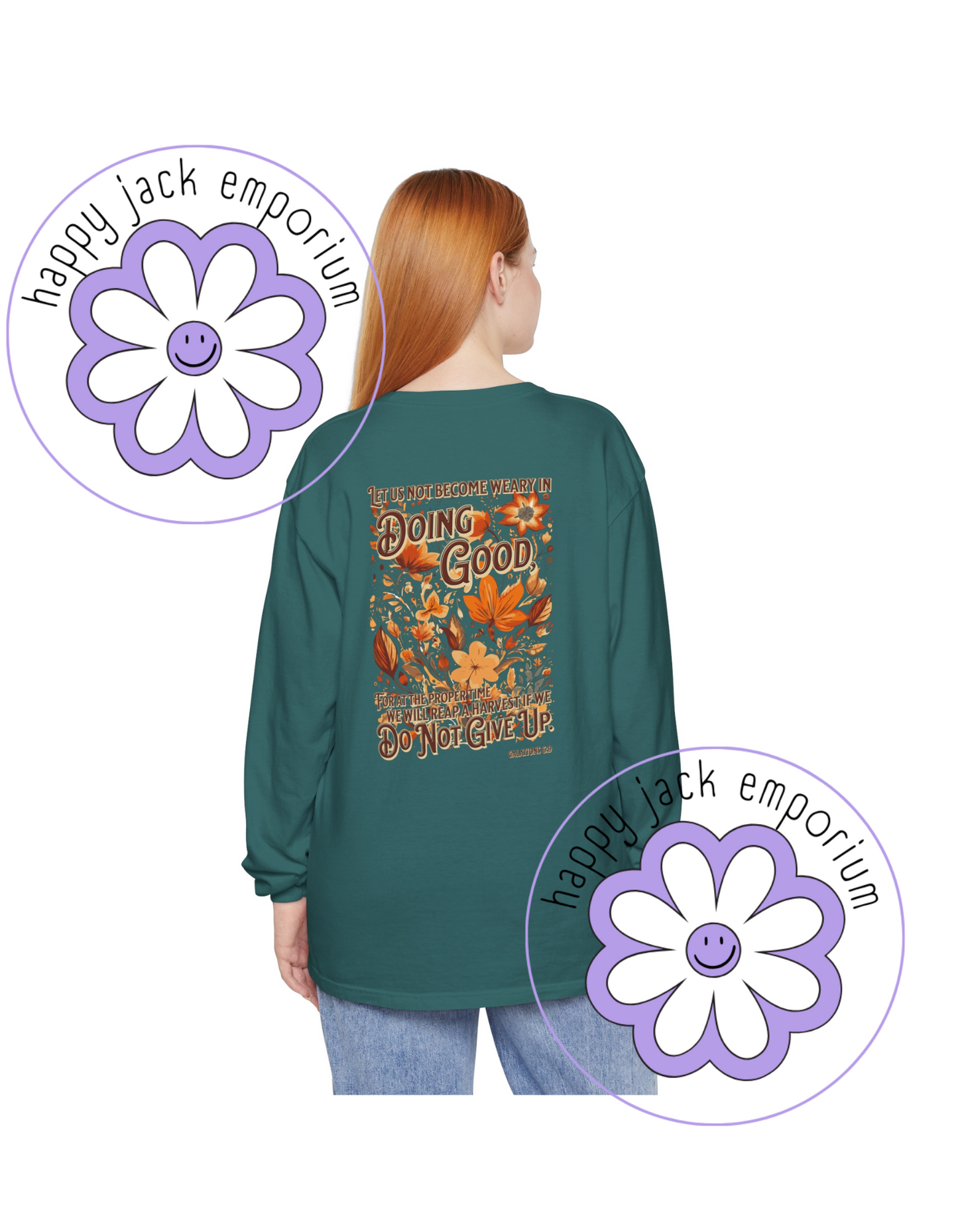Galations 6:9 Fall -Long-Sleeved Shirt
