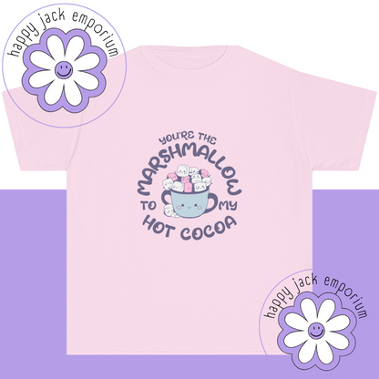 You're the marshmallow to my hot cocoa- t-shirt (Comfort Colors)