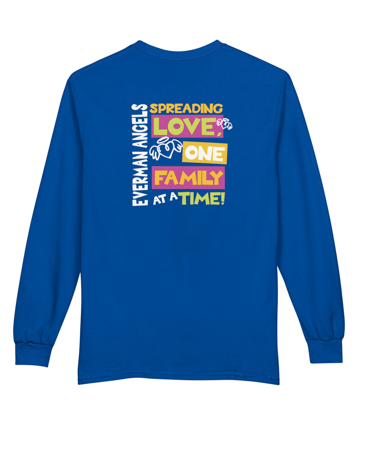 EVERMAN ANGELS - LONG-SLEEVED TSHIRT