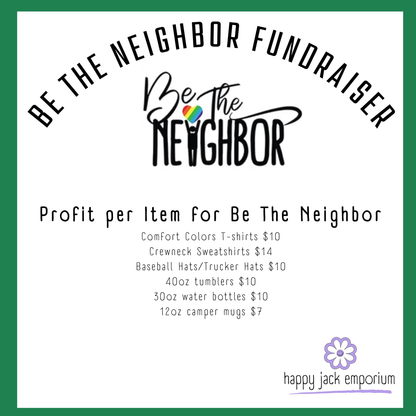 Love Louder Logo -Crewneck Sweatshirt - Be The Neighbor