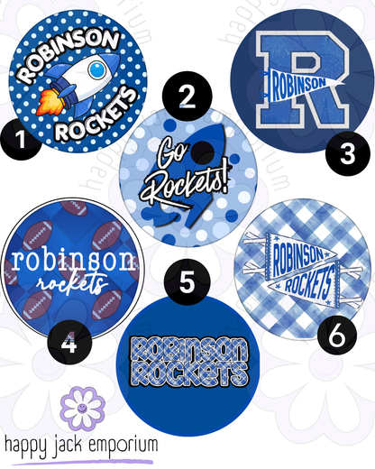 Robinson-2.25"(SMALL)-Gameday/Spirit Buttons