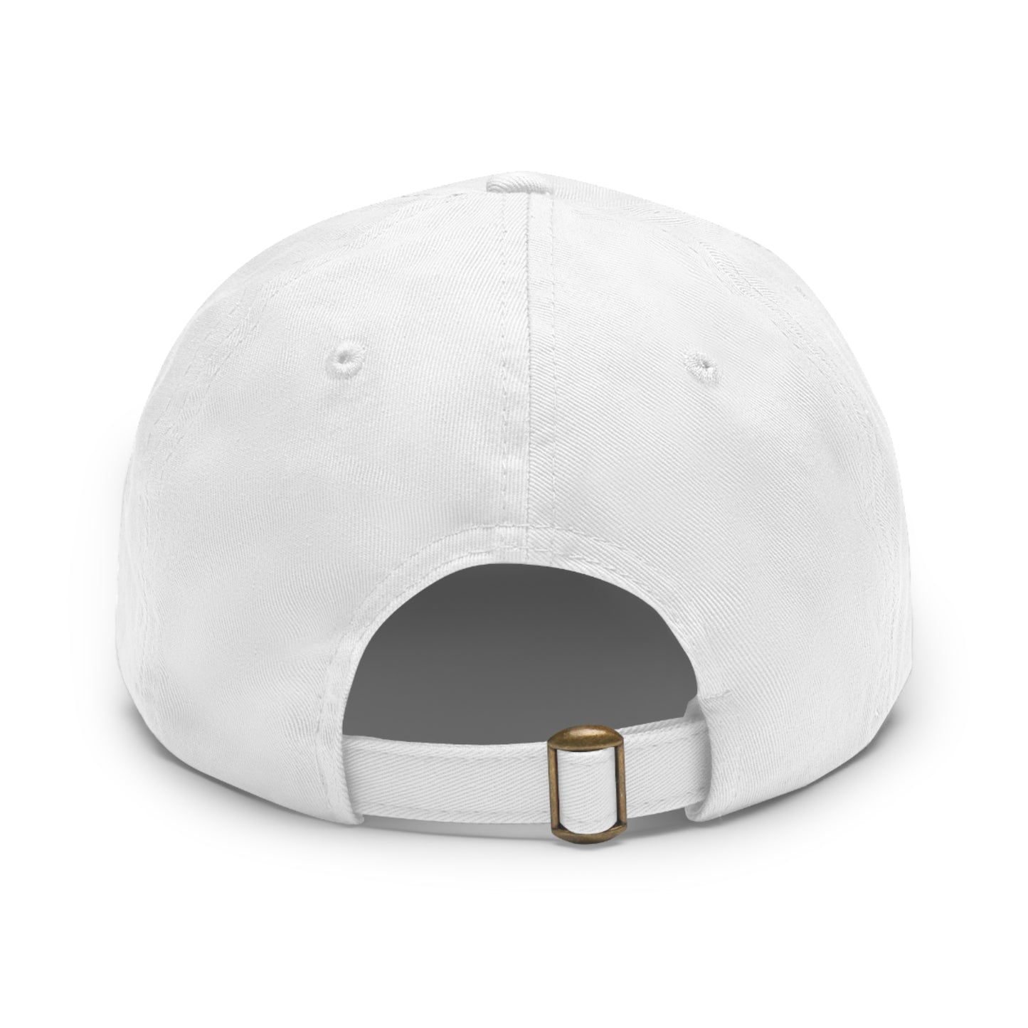 Empowering Financial Coaching -Dad Hat with Leather Patch (Round)
