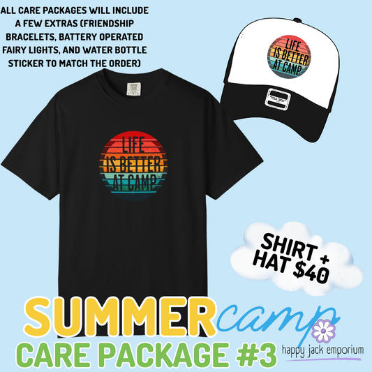 Life is better at camp --Summer Camp Care Package #3