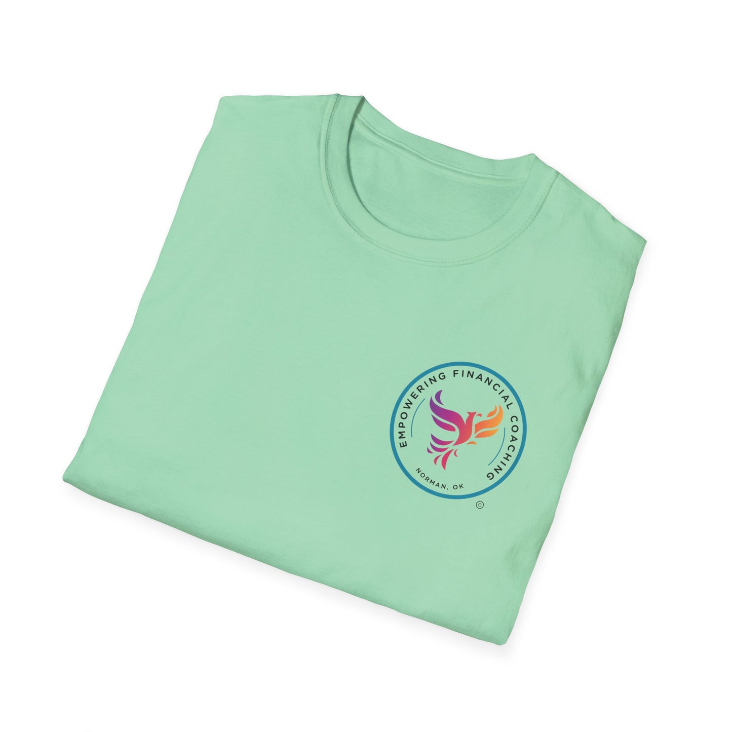 Empowering Financial Coaching Logo - Softstyle T-Shirt