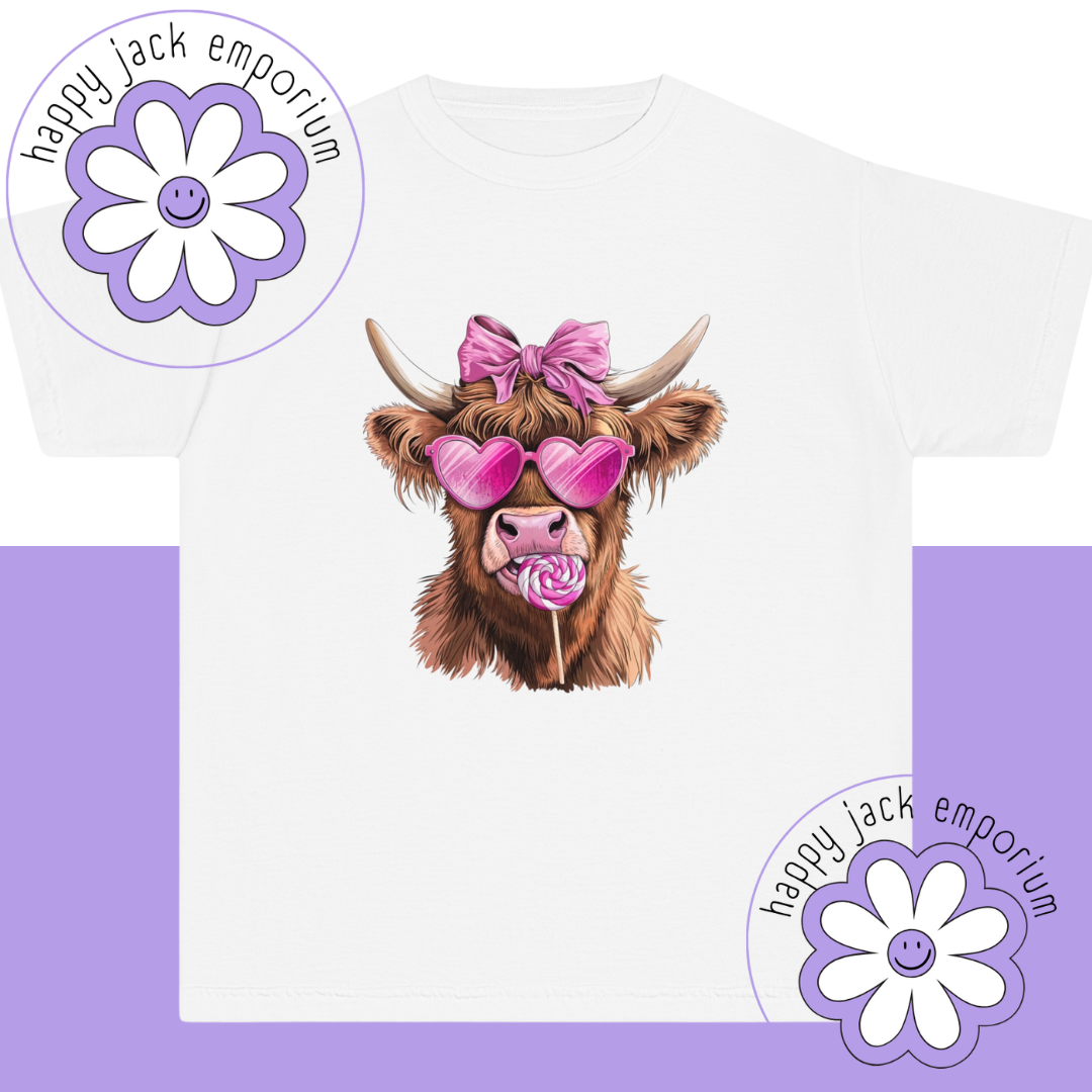 Valentine Cow- t-shirt (Comfort Colors)