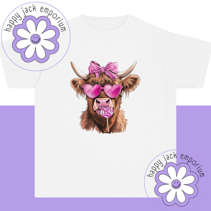 Valentine Cow- t-shirt (Comfort Colors)