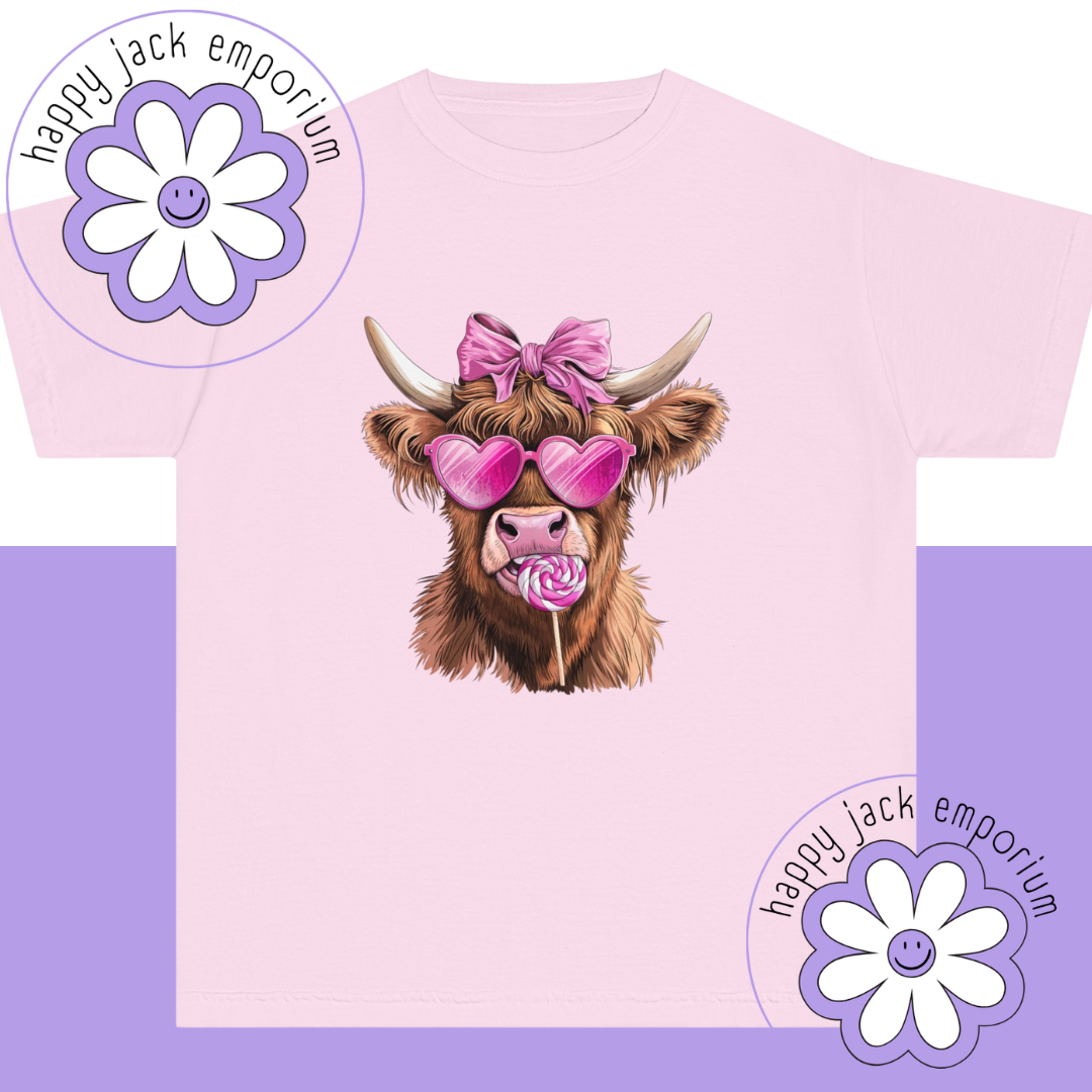 Valentine Cow- t-shirt (Comfort Colors)