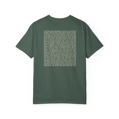 Faith lights the way to Bethlehem Nativity Luke 2 T-shirt