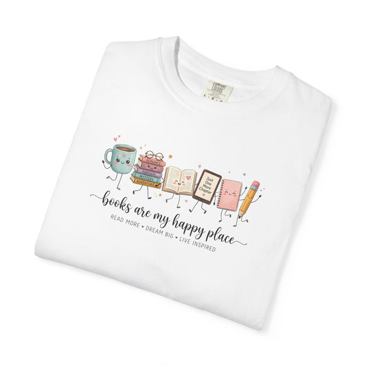 Reading is my happy place doodle