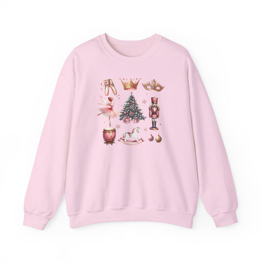 Christmas Ballet Nutcracker Coquette Preppy - Sweatshirt