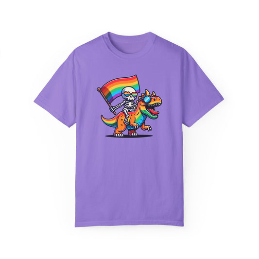 Pride - Skeleton/Dinosaur Comfort Colors T-shirt