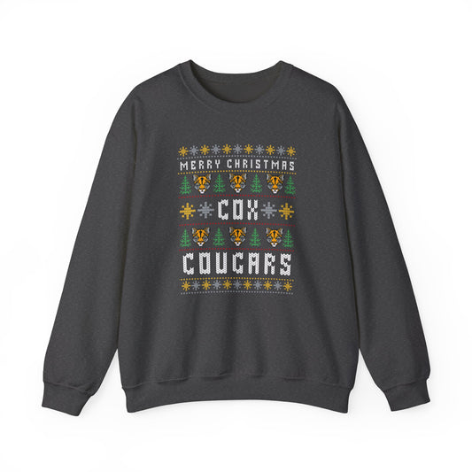 COX Cougars "Tacky Sweater" style sweatshirt or long-sleeved tshirt