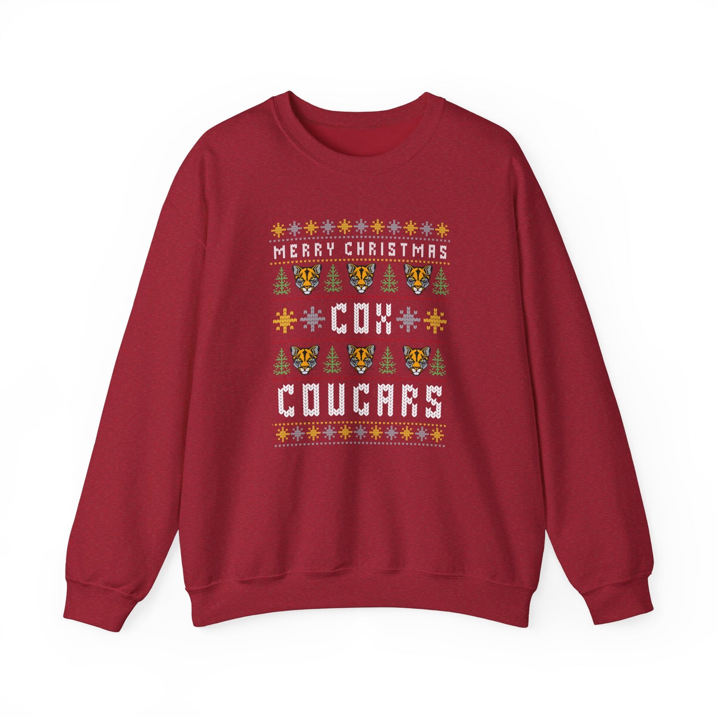 COX Cougars "Tacky Sweater" style sweatshirt or long-sleeved tshirt