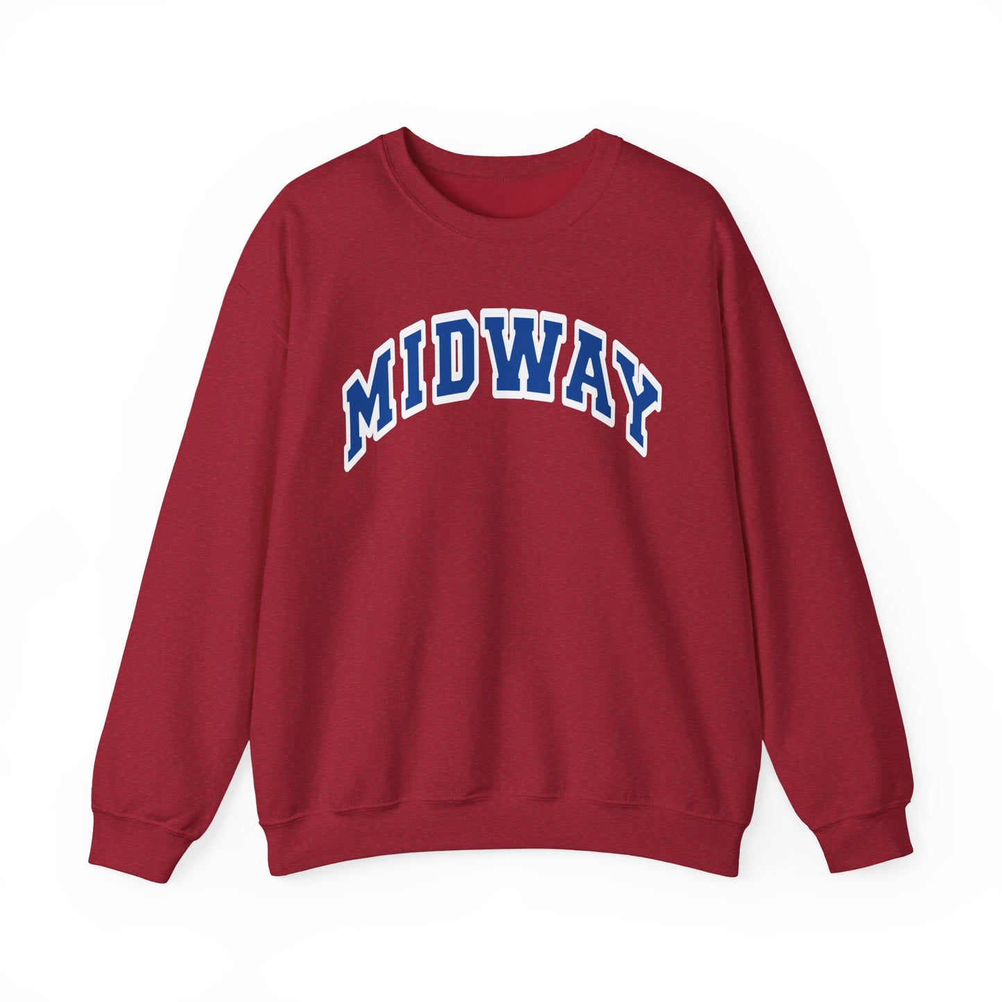 MIDWAY trending block Letters- - SWEATSHIRT