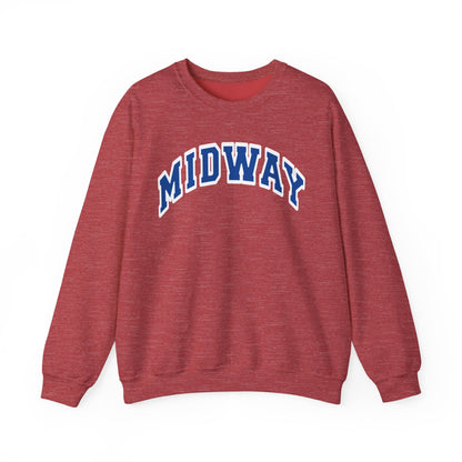 MIDWAY trending block Letters- - SWEATSHIRT