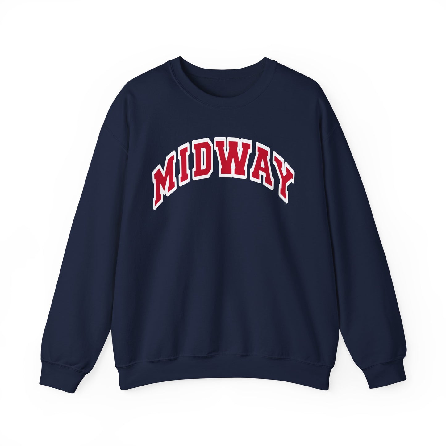 MIDWAY trending block Letters- - SWEATSHIRT