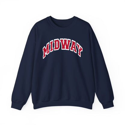 MIDWAY trending block Letters- - SWEATSHIRT